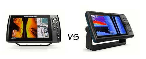 HumminBird Helix vs Garmin UHD